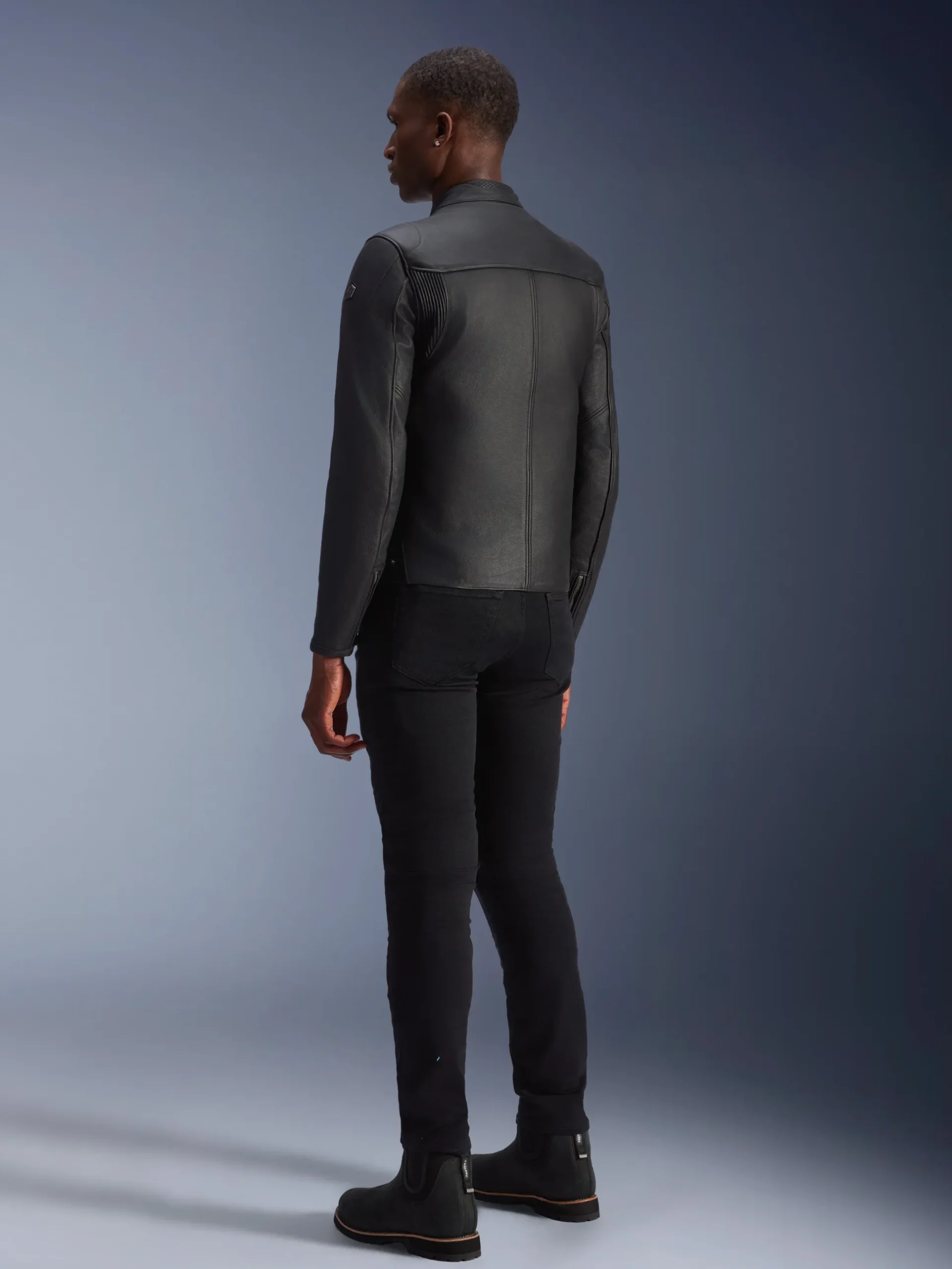 Blacktrack Leather Jacket