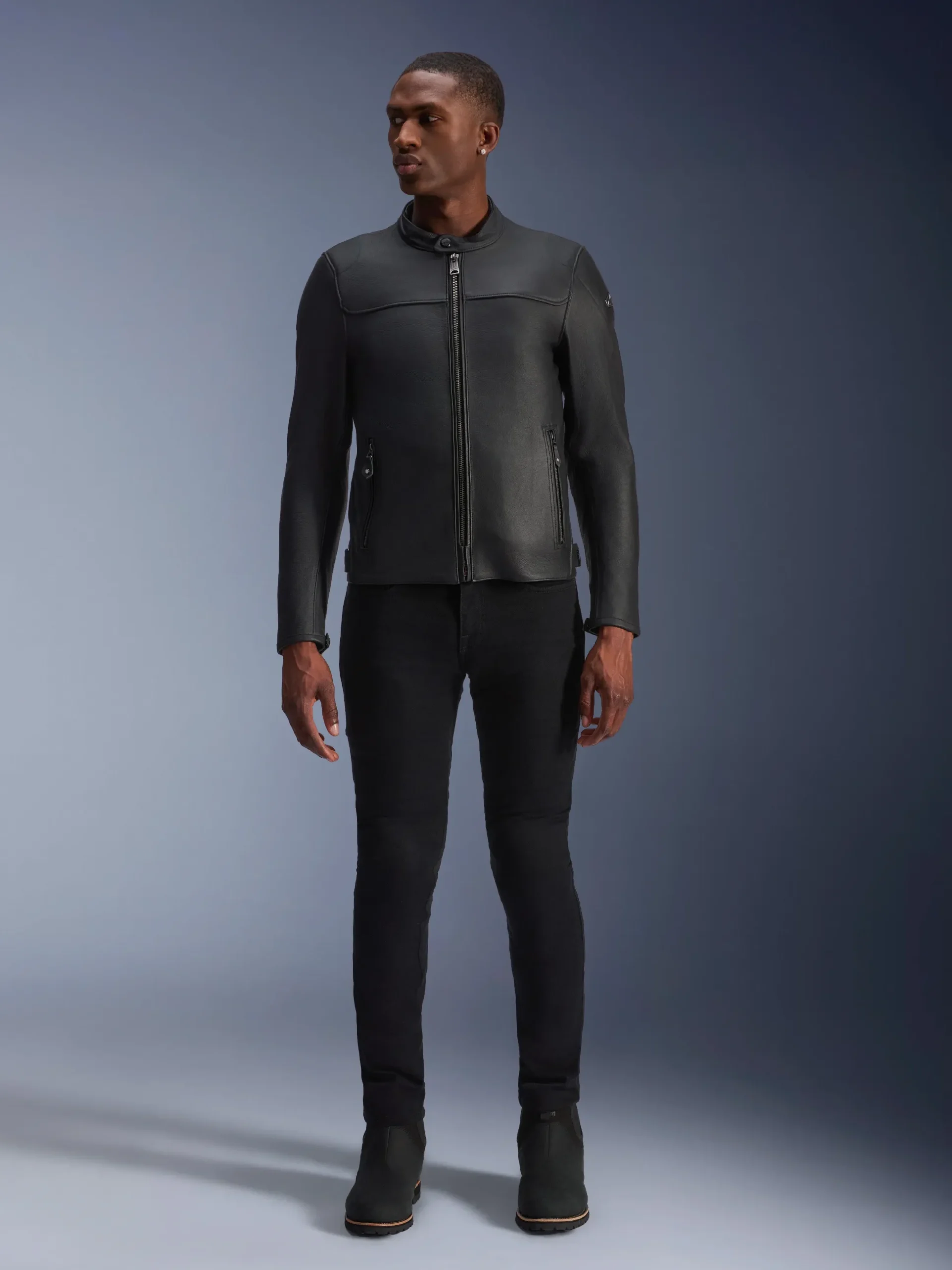 Blacktrack Leather Jacket