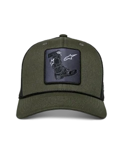 Booted Trucker Hat