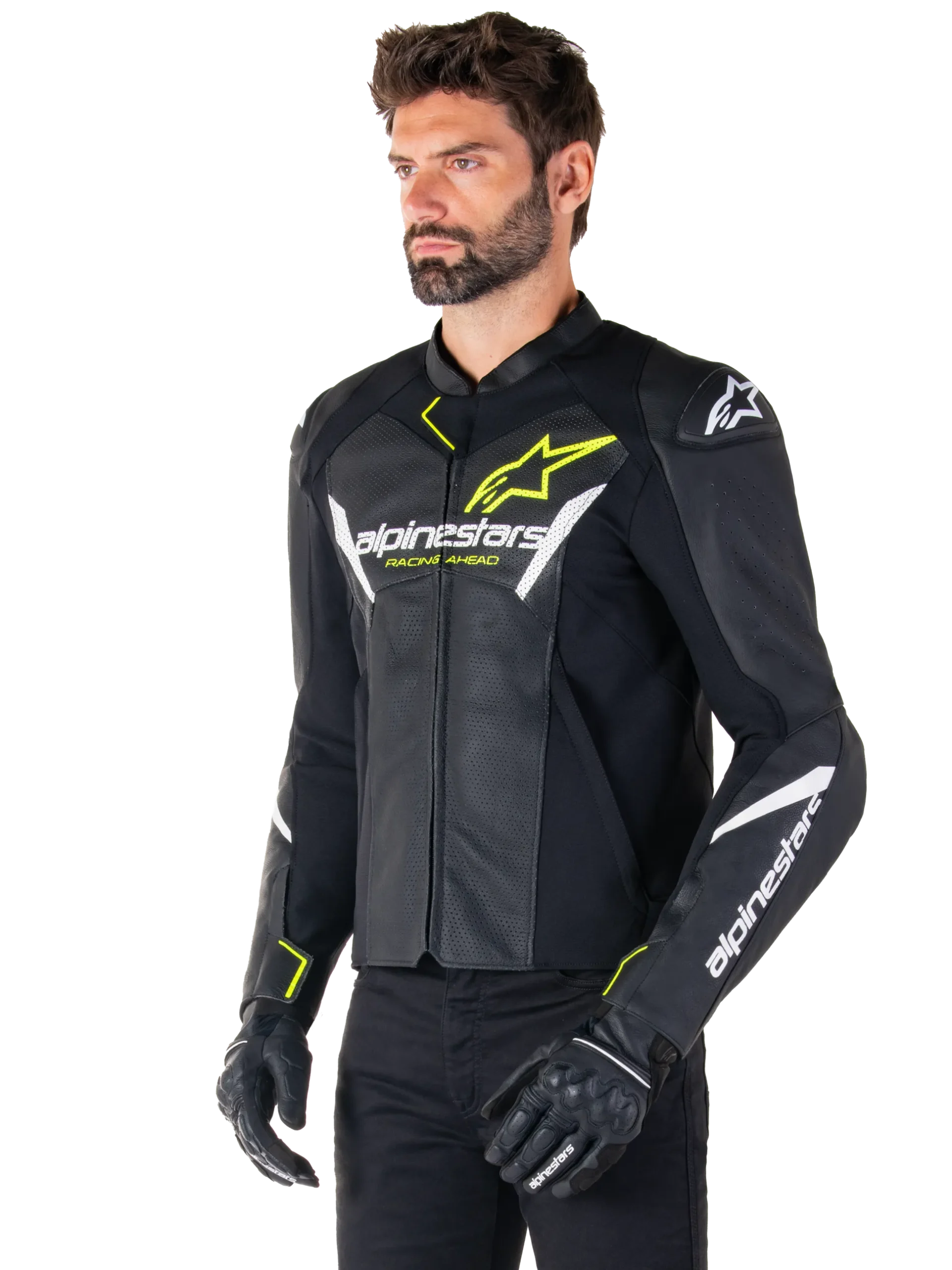Faster V3 Airflow Leather Jacket