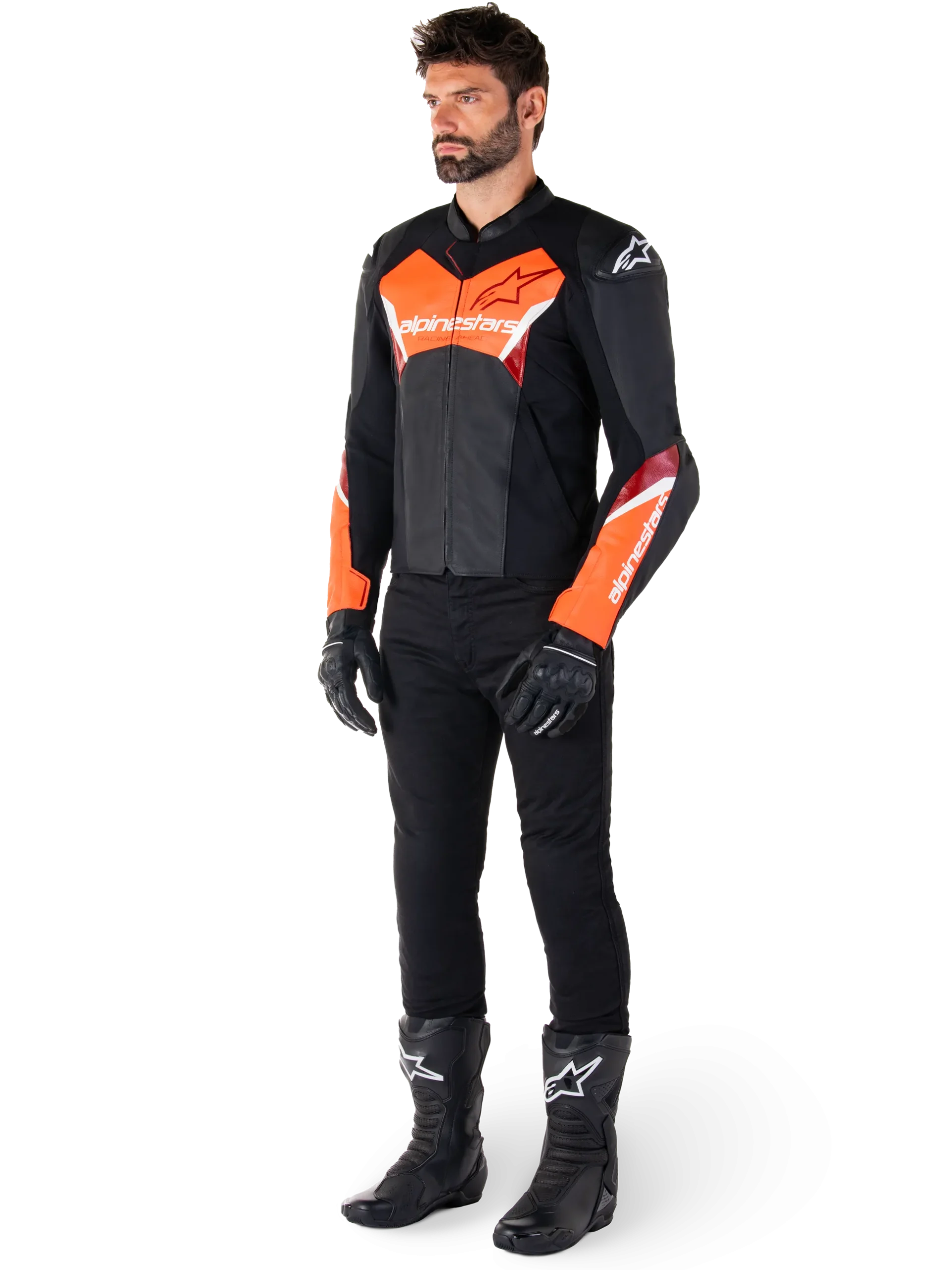 Faster V3 Leather Jacket