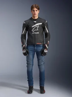 GP Plus R V4 Rideknit Leather Jacket