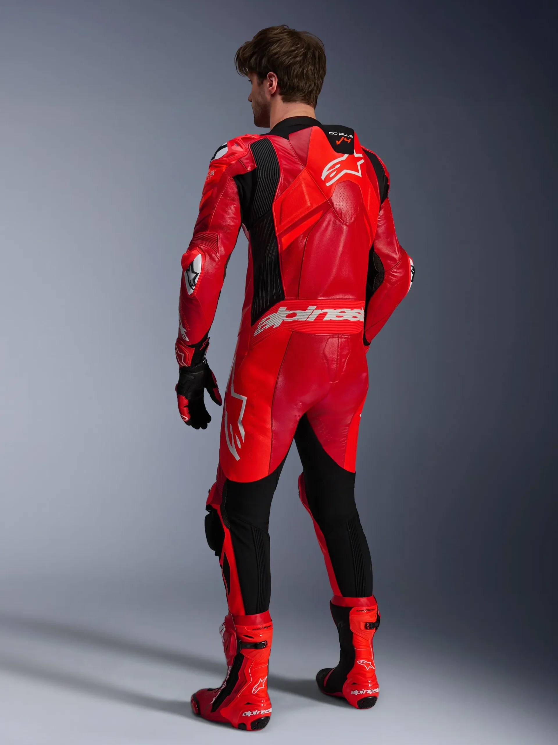 Gp Plus V4 Sprint Leather Suit - 1Piece