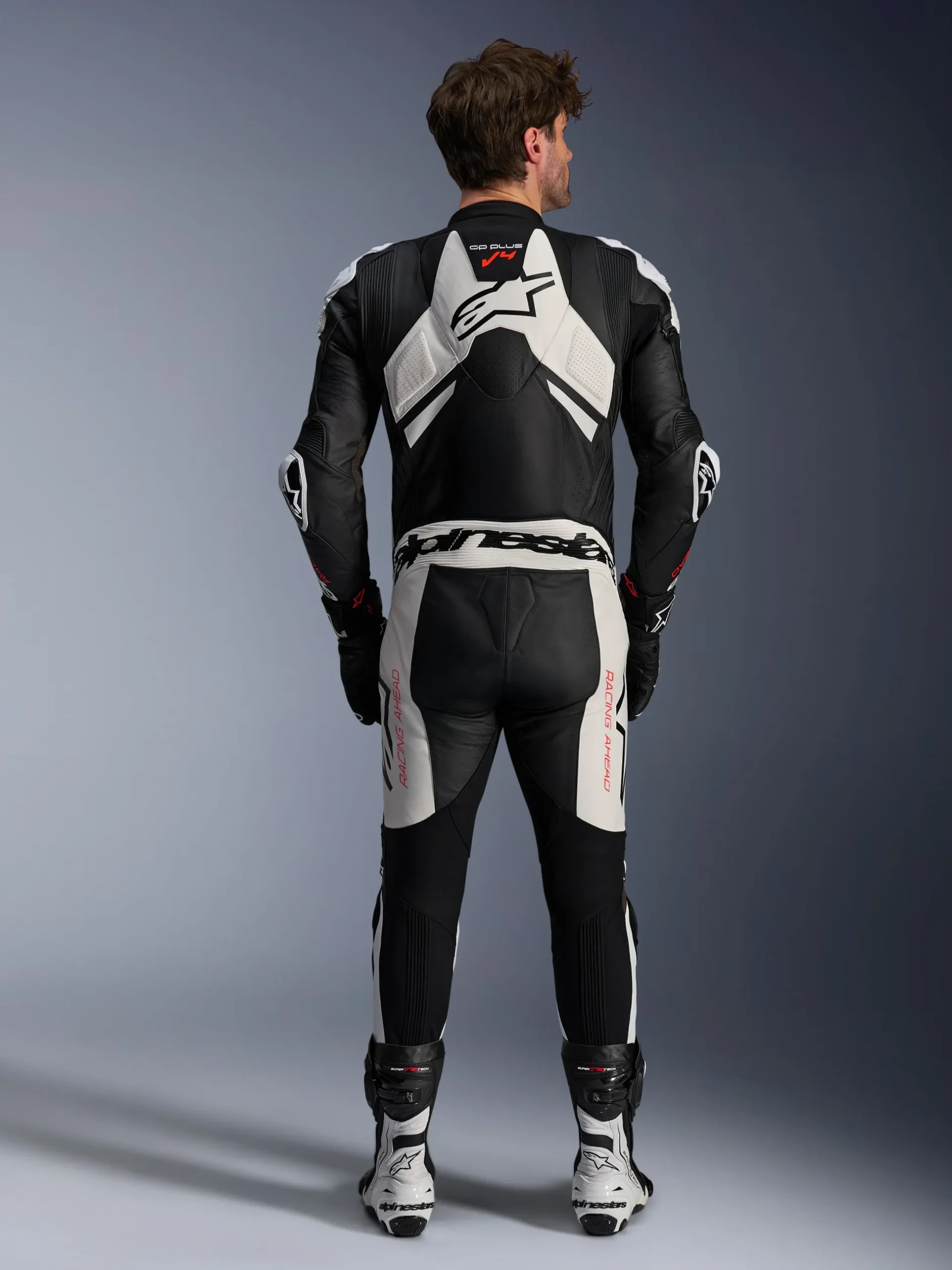 Gp Plus V4 Sprint Leather Suit - 1Piece