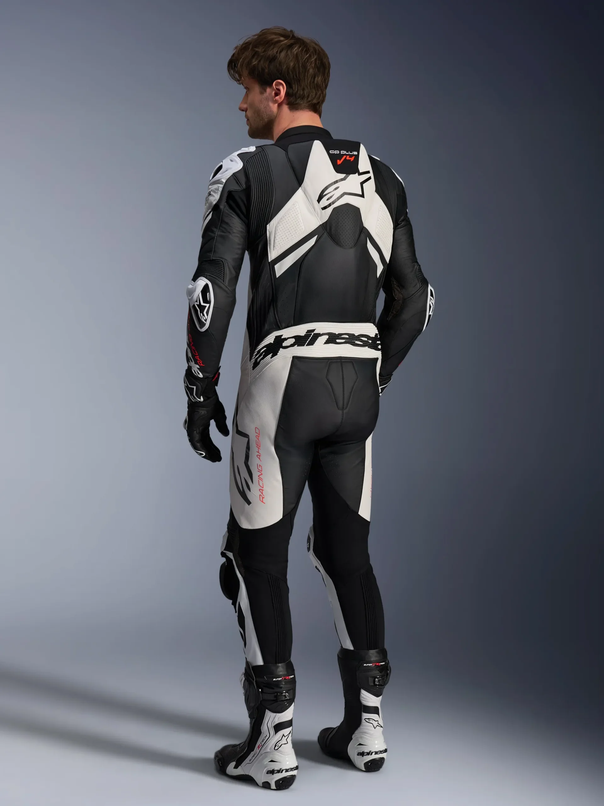 Gp Plus V4 Sprint Leather Suit - 1Piece