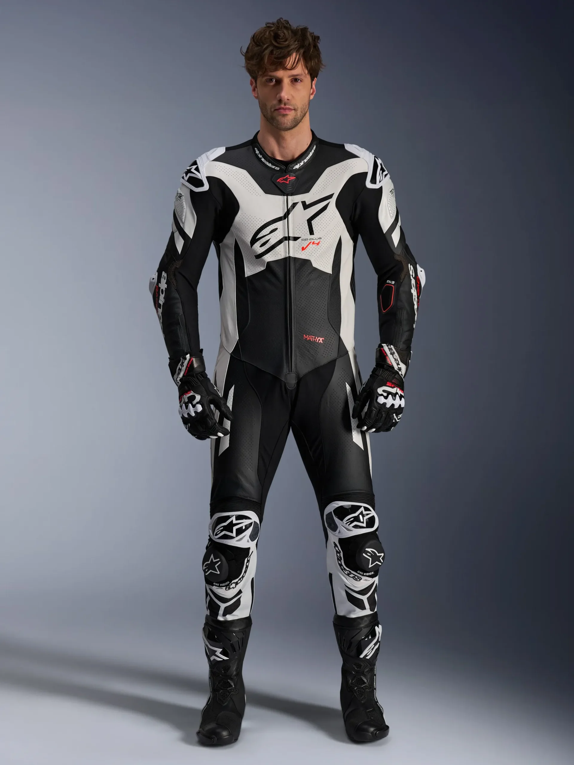 Gp Plus V4 Sprint Leather Suit - 1Piece