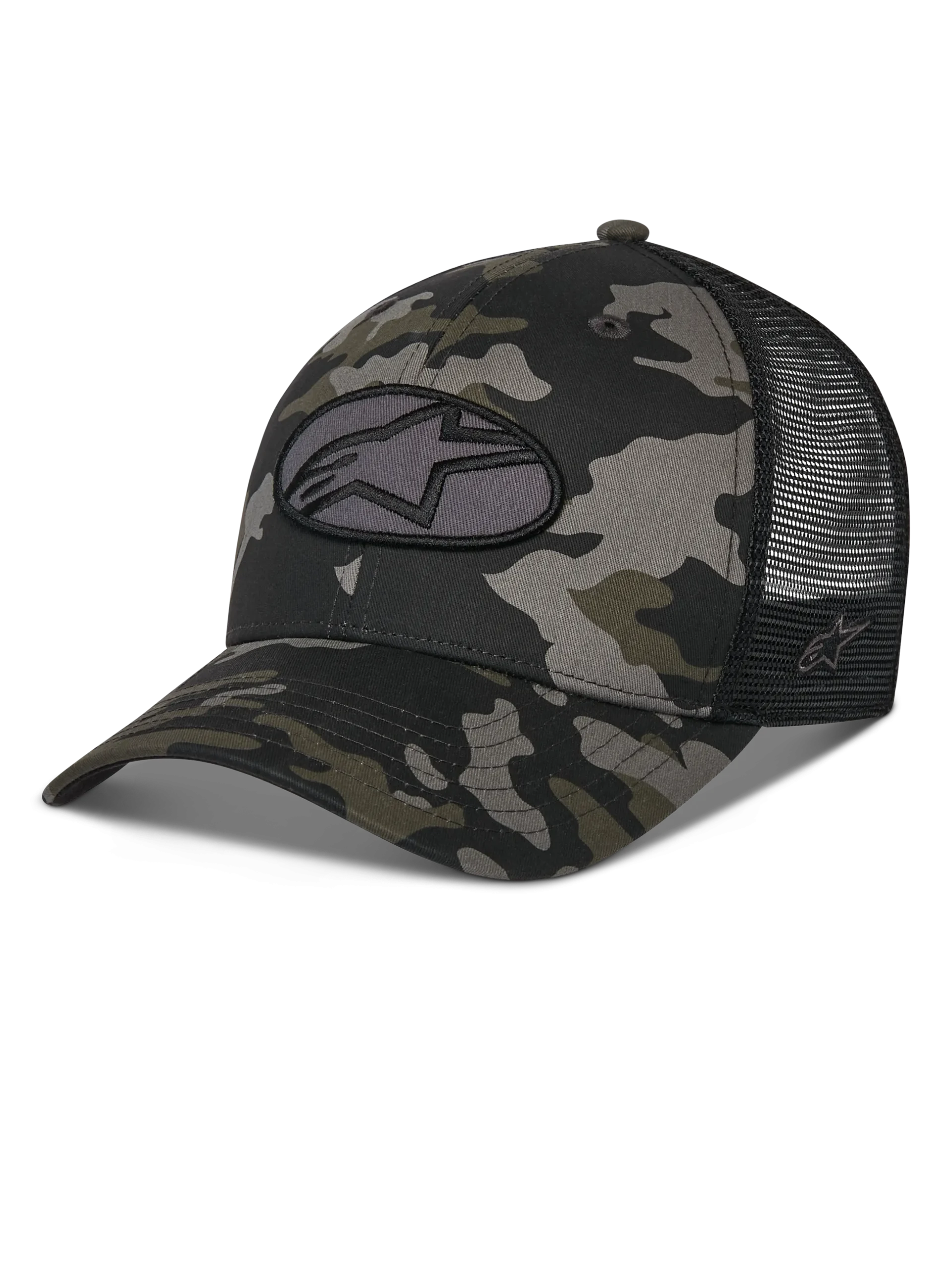 Oblique Camo Trucker Hat