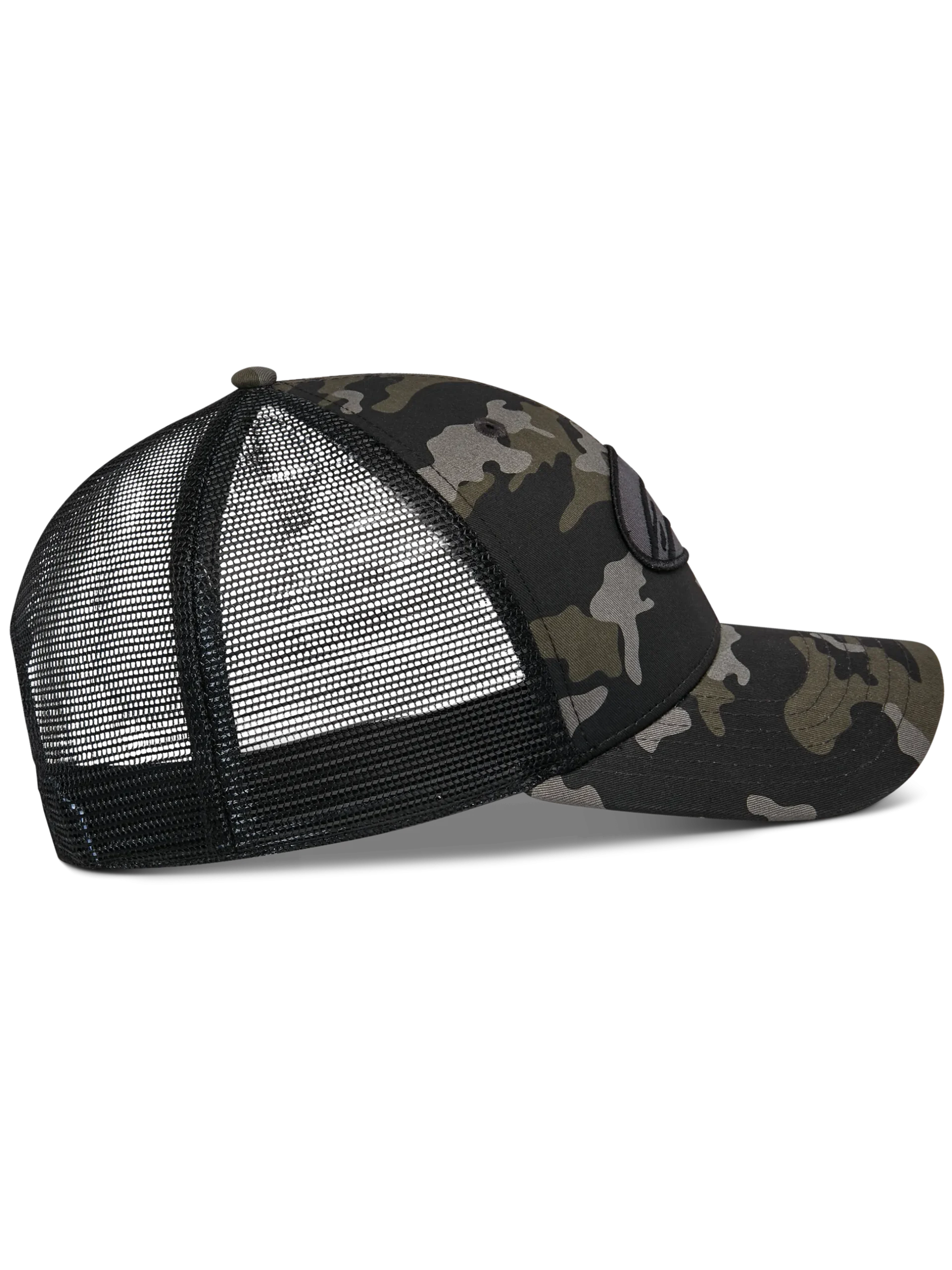 Oblique Camo Trucker Hat