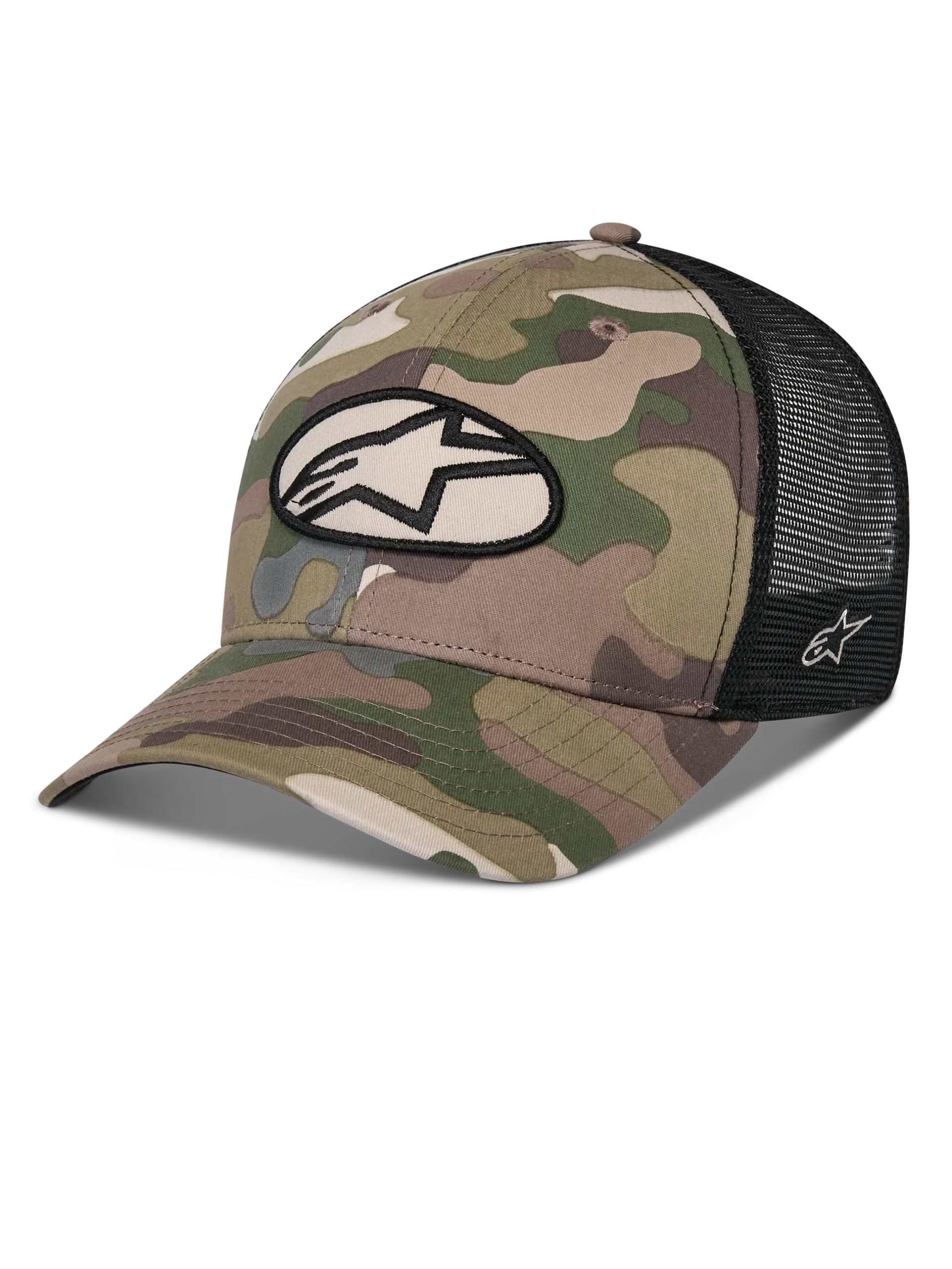 Oblique Camo Trucker Hat