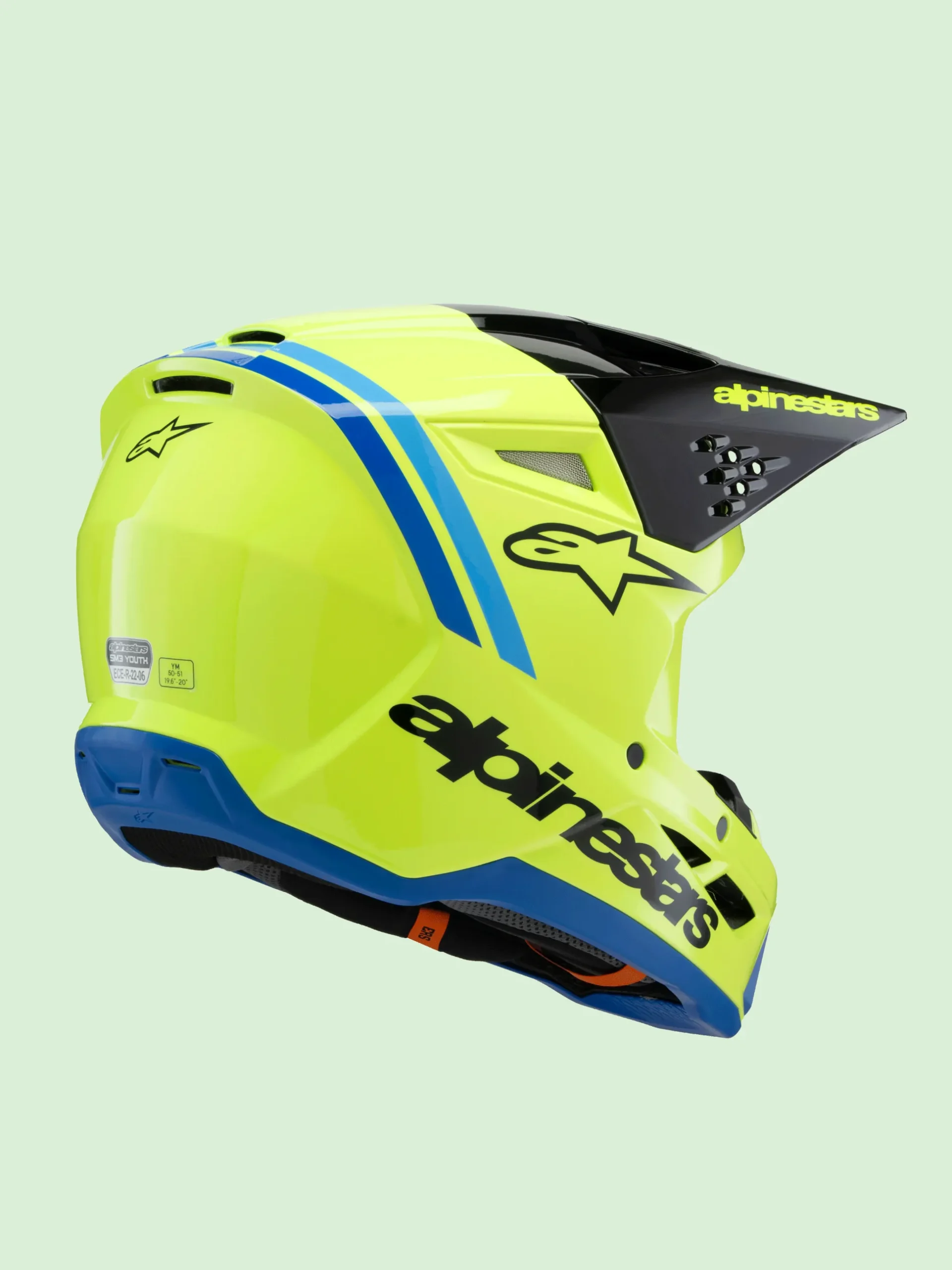 SM3 Youth Radium Helmet ECE06/DOT