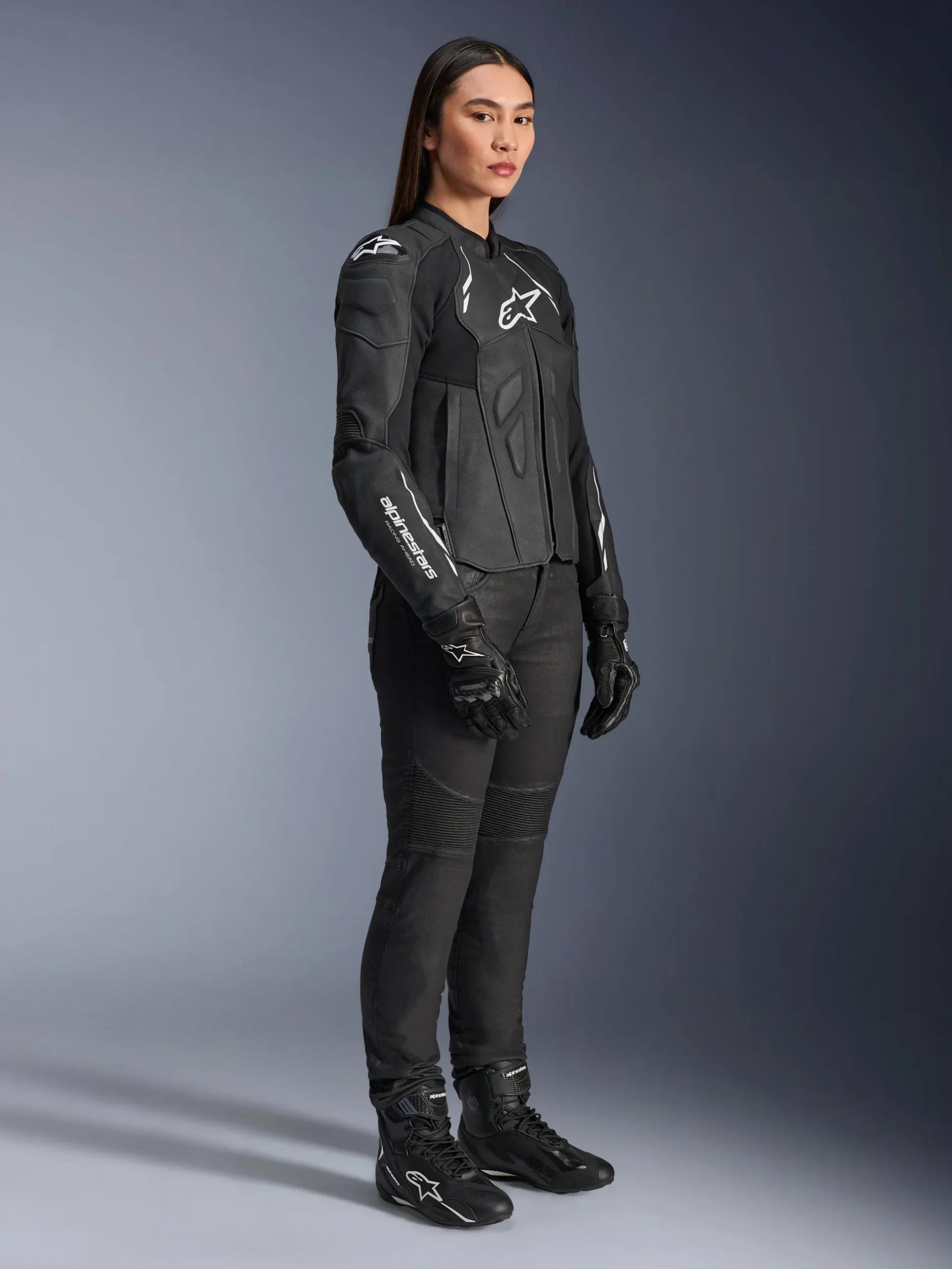 Women Stella Dusk Leather Jacket