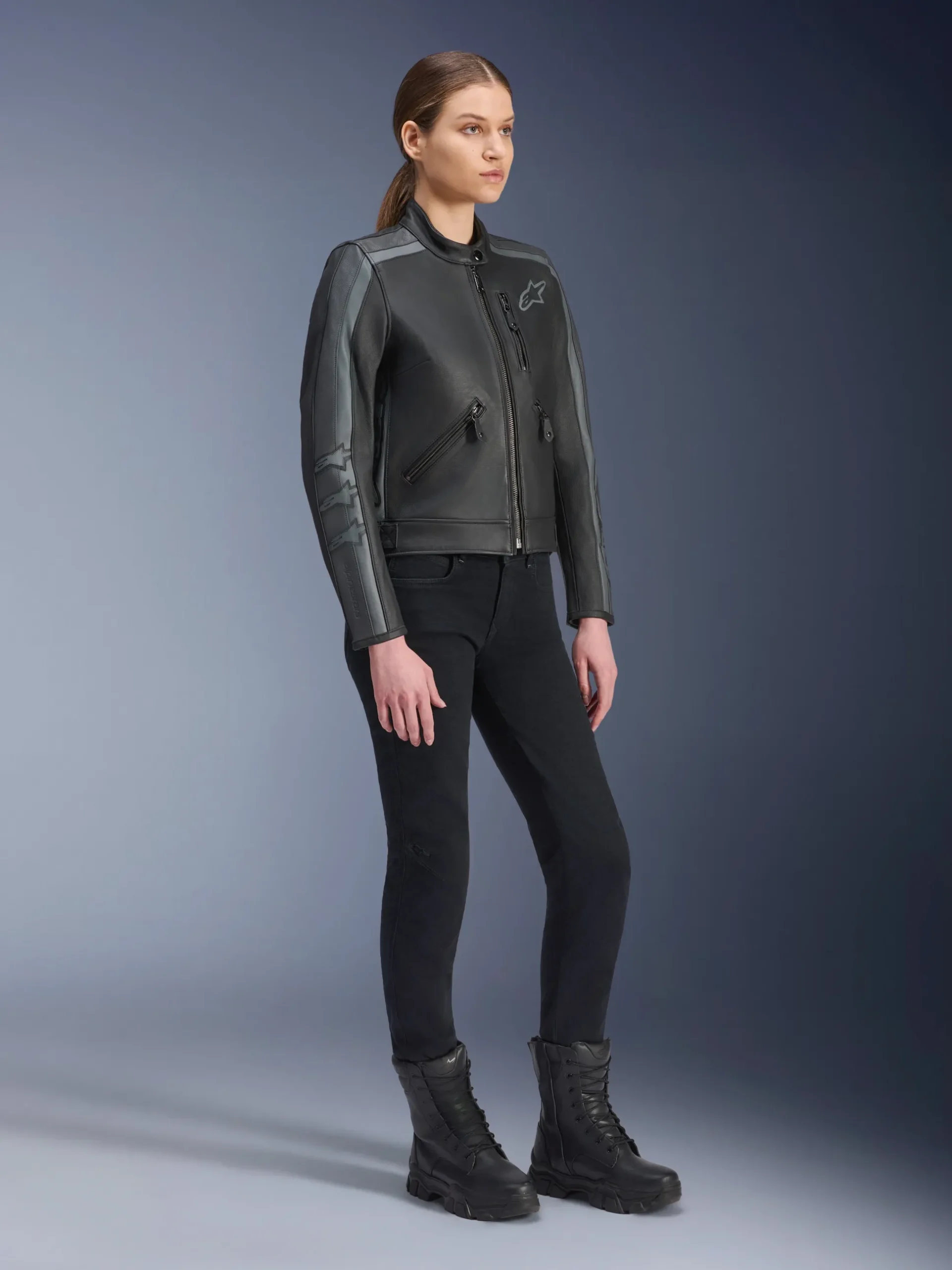 Women Stella Dyno Leather Jacket