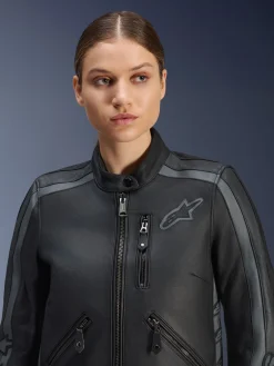 Women Stella Dyno Leather Jacket