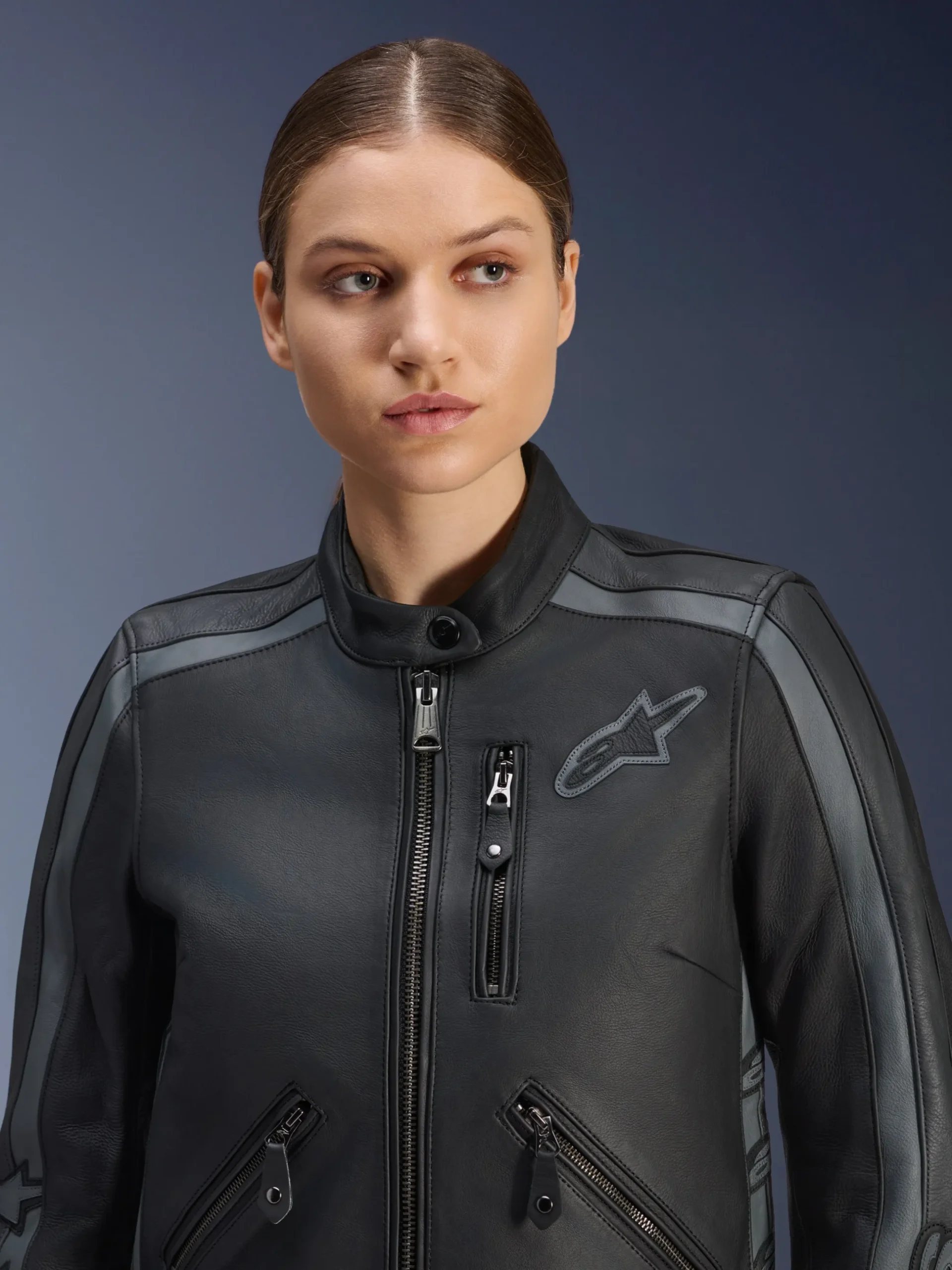 Women Stella Dyno Leather Jacket