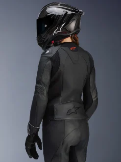 Women Stella GP Plus V4 Leather Jacket