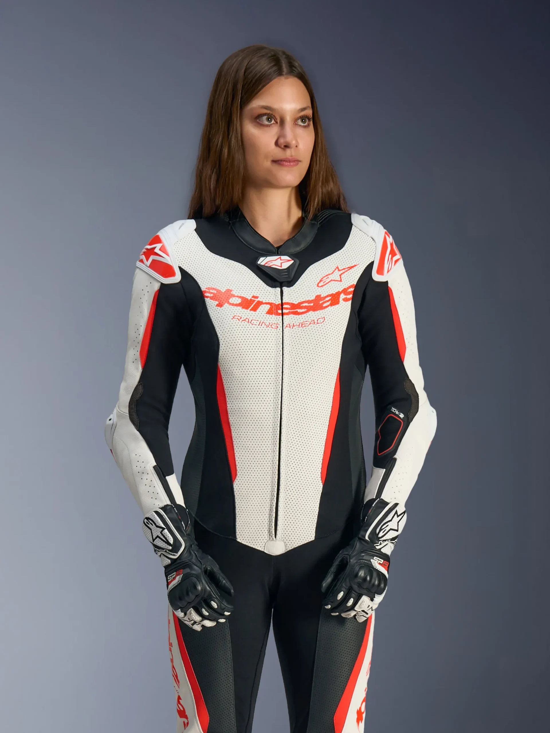Women Stella GP-R7 Leather Suit - 1Piece