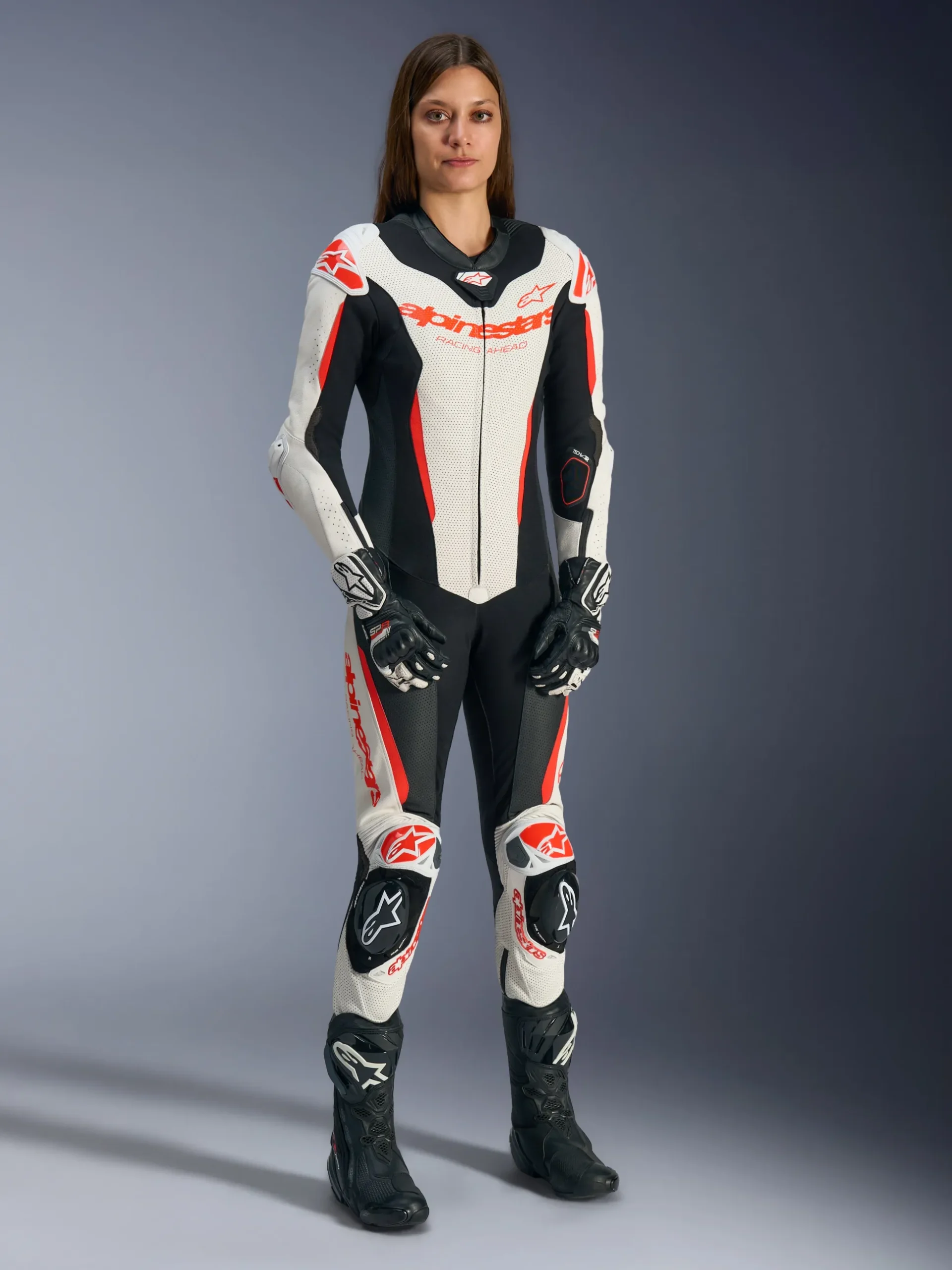 Women Stella GP-R7 Leather Suit - 1Piece