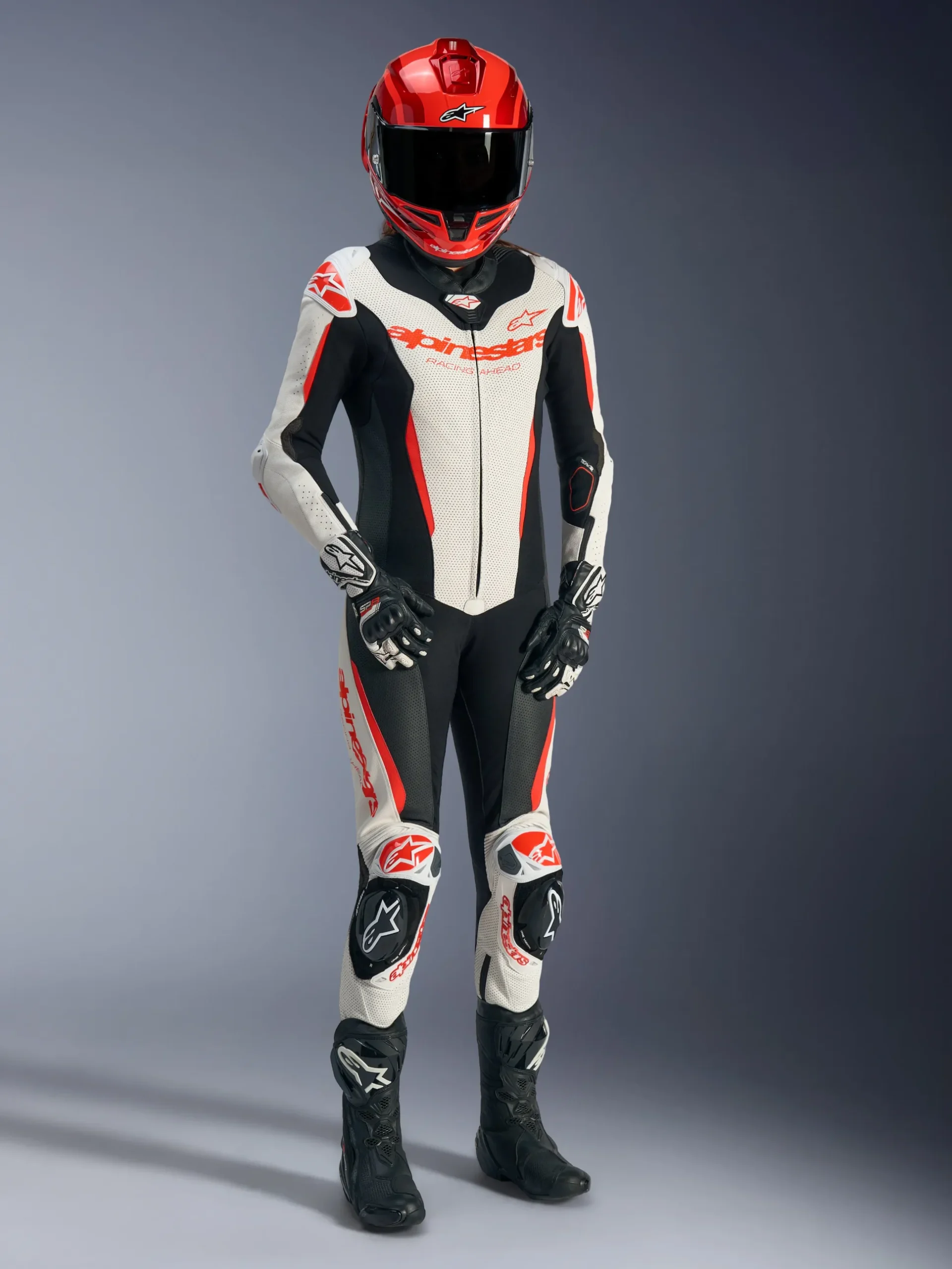 Women Stella GP-R7 Leather Suit - 1Piece