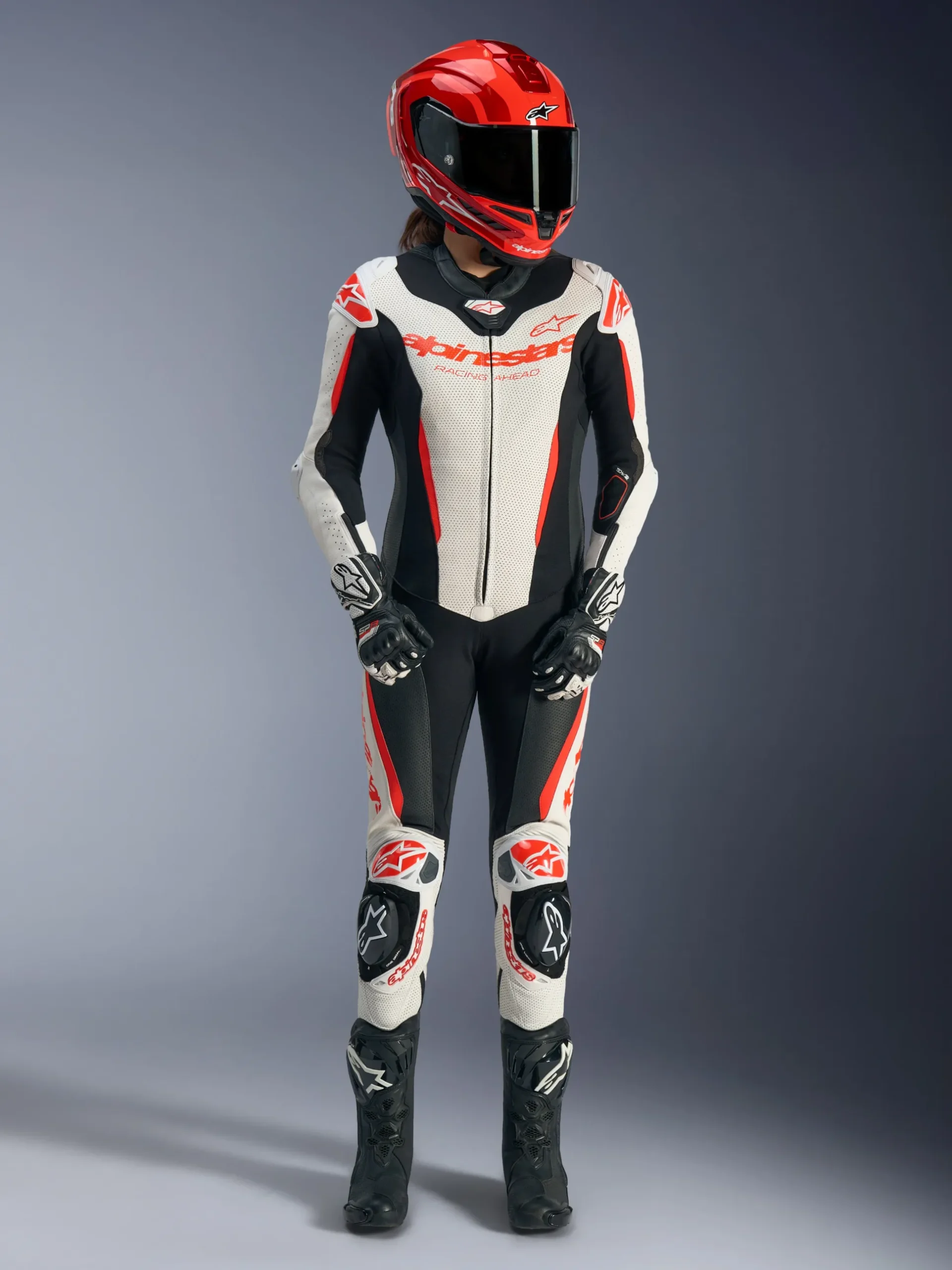 Women Stella GP-R7 Leather Suit - 1Piece